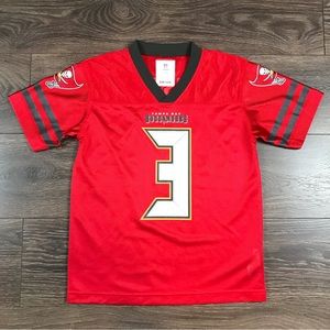 NFL Team Apparel Tampa Bay Buccaneers Jameis Winston #3 Football Jersey Size M